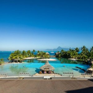 intercontinental papeete overwater bungalow