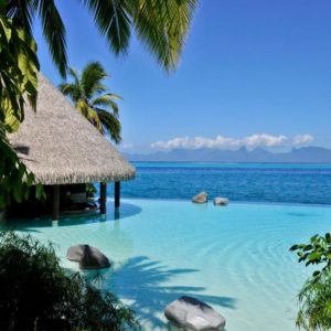 intercontinental resort tahiti overwater bungalow