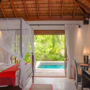 kuredu island resort spa garden bungalow